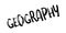 Geography rubber stamp