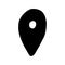 Geolocation icon, sticker. sketch hand drawn doodle style. , minimalism, monochrome. internet, symbol, online, map, location