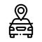 Geolocation Machines Logo Icon Vector Outline Illustration