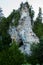 Geologic formation of Archs rock on Mackinac Island Michigan