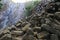 Geological Feature of Los Tercios waterfall near Suchitoto