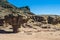 Geological formation in Timna park