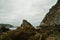 Geological Formations On The Rocks Of The Beach Of Silence.