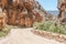 Geological formations in the Swartberg