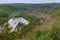 Geological landscape. Outcrop of Silurian and Devonian deposits