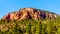 Geological Sandstone formation along the Kolob Terrace Road in Zion National Park