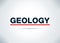 Geology Abstract Flat Background Design Illustration