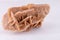 GEOLOGY crystallised Desert Rose Rock on white background