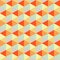 Geometric background, retro triangles, seamless pattern