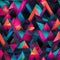 Geometric background of triangles with multidimensional shading (tiled)