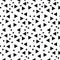 geometric black and white hipster fashion random triangle pattern