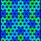 Geometric blue green pattern. Vector illustration for decorating websites, posters, banners, flyers.