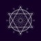 Geometric boho magic sacred shape esoteric symbol