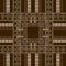 Geometric checkered greek vector  seamless pattern. Modern plaid tartan striped background. Repeat squares backdrop. Decorative