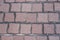 geometric cobblestone in the street