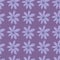 Geometric ditsy seamless pattern on lilac background. Cute chamomile print