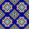 Geometric ethnic oriental seamless pattern traditional Ikat tribal Navajo