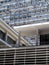 Geometric facade of the conjunto nacional building on the paulista avenue