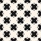 Geometric floral pattern. Vector seamless texture in traditional ethic style.