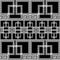 Geometric greek vector seamless border pattern. Ornamental black