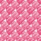 Geometric hearts seamless pattern. 14 february wallpaper illustration