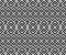 Geometric interlaced black squares seamless pattern