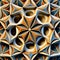 Geometric Kaleidoscope Pattern for Seamless Tiles. Perfect for Web Design.