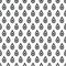 Geometric monochrome abstract seamless pattern with drops