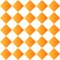 Geometric orange on white background repetition cards backgrounds