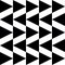 Geometric pattern in black and white style. Abstract black and white triangle seamless background. Geometric figures.