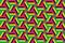 Geometric pattern in the colors of the national flag of Mauritius. The colors of Mauritius