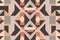 Geometric pattern design of Scandinavian abstract color or Swiss geometry prints with vector rectangles