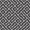 geometric pattern with jagged lines and zigzag