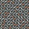 Geometric pattern with jagged lines and zigzags