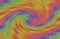 Geometric pattern multicolored maelstrom rainbow color