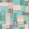 Geometric pattern in patchwork style. Seamless complex pattern.