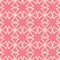 Geometric pink and beige abstract seamless pattern