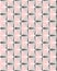 Geometric pink and grey mosaic vector seamless pattern