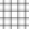 Geometric plaid line black and white minimalistic pattern.