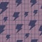 Geometric purple thunder backdrop seamless pattern on pink background. Lightning bolts. Thunderbolt wallpaper