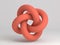 Geometric representation of a torus knot. 3d