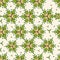 Geometric seamless background from flowers color. Uniform pattern.