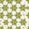 Geometric seamless background from flowers color. Uniform pattern.