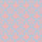 Geometric seamless floral pattern pastel palette