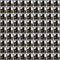 Geometric seamless pattern black and white of squares. Vector.