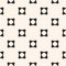 Geometric seamless pattern with concave perforated squares.