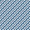 Geometric seamless pattern with diagonal waves