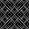 Geometric seamless pattern. Diamond pattern. Black and white geometric linear ornament. Repeating abstract angle brackets. Diamond