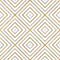 Geometric seamless pattern of gold silver diagonal lines or strokes