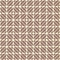 Geometric seamless pattern, looks like coffee beans. Coffee motifs simple pattern. Cocoa and vanilla color print